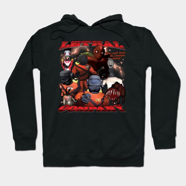 Lethal Company Hoodie by trizzystudios